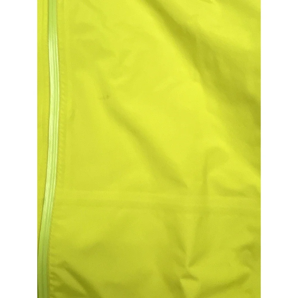 Rapha Commuter Cycling Jacket Yellow Hooded Waterproof Hi Vis Rain Mens - Med
